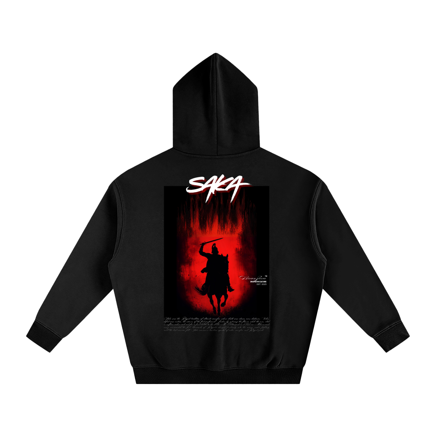 SAKA - OVERSIZED FLEECED HOODIE